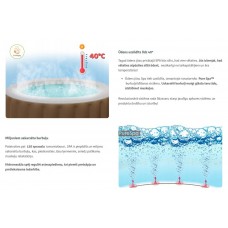 Piepūšamā SPA džakuzi ar hidromasāžu INTEX  28426 premium